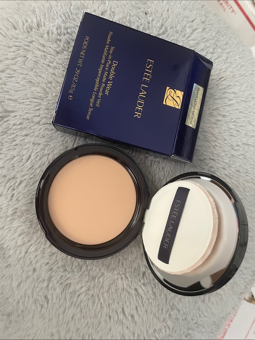 Estee Lauder Double Wear Translucent Matte Compact Powder - Beige